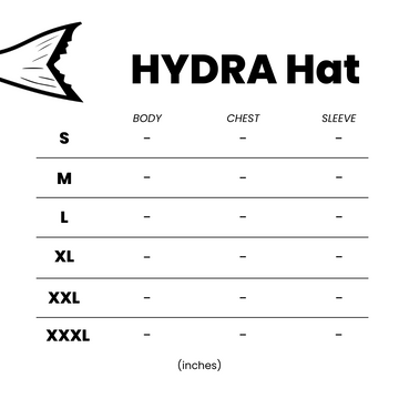 Performance Hat Size Chart