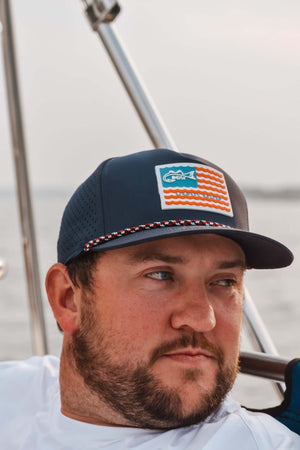 AF HYDRA Hat on a fishing trip